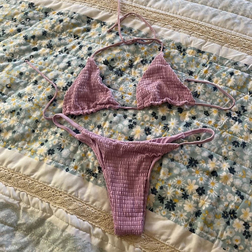 purple san lorenzo bikini